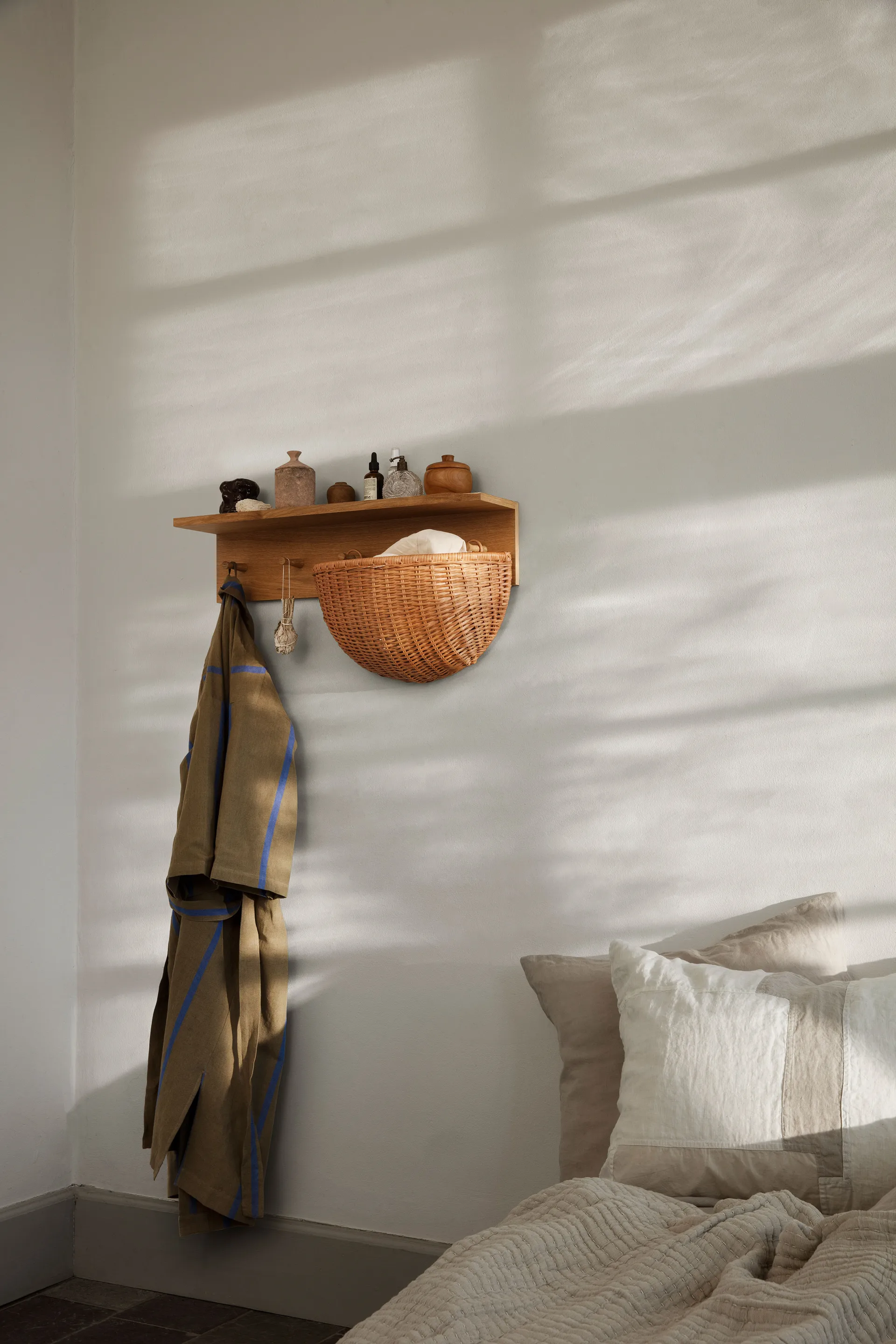 Braided veggkurver 2-pakning, Natural Ferm Living