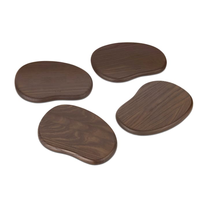 Cairn butter boards brett 4 deler, Dark Brown Ferm Living