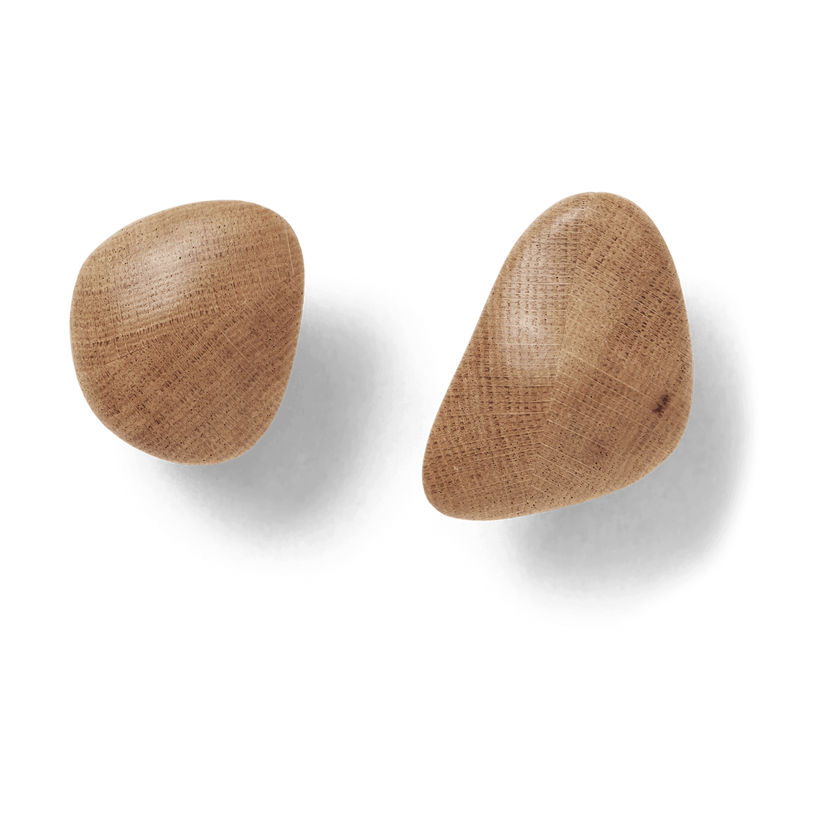 Ferm Living Cairn knagg 2 deler Oak