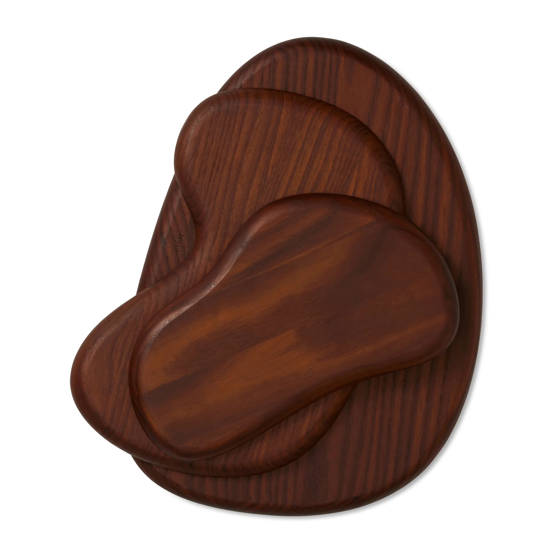 Cairn skjærefjøl 3 deler, Dark Brown
​ Ferm Living