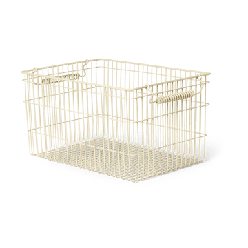 Cala stabelbar kurv 2-pakning - Cashmere - Ferm Living