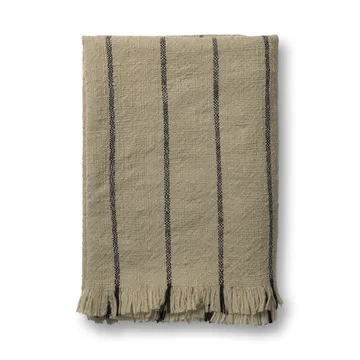 Calm ullpledd 120 x 180 cm - Camel / Black - Ferm Living