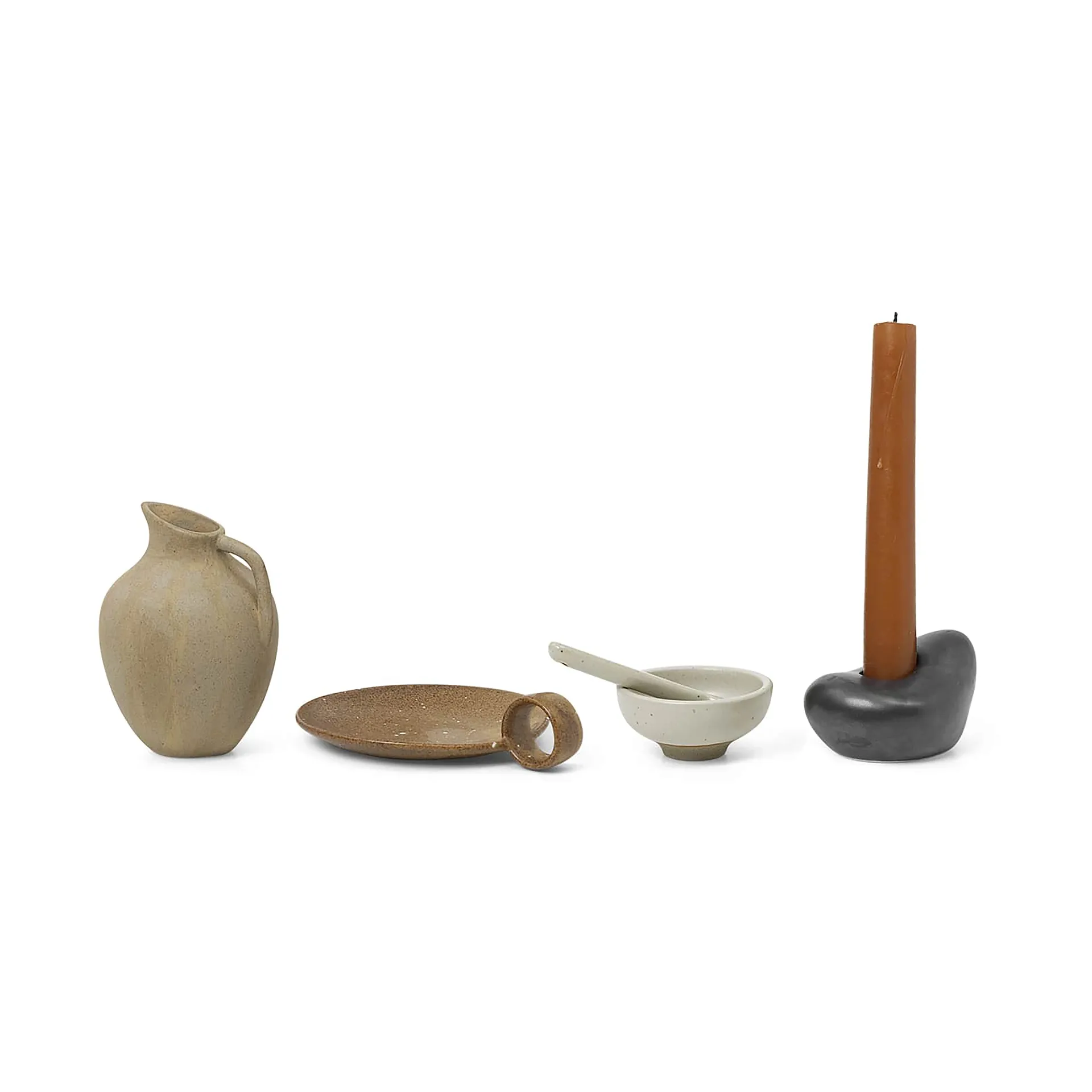 Ceramic adventsgaver 4 deler, Multi Ferm Living