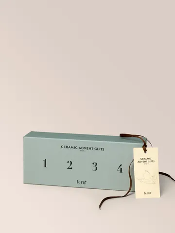 Ceramic adventsgaver 4 deler - Multi - Ferm Living