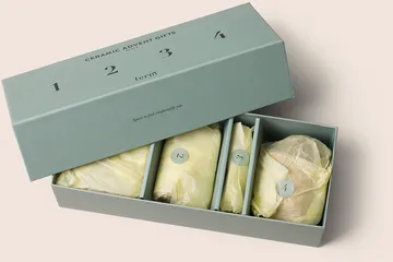 Ceramic adventsgaver 4 deler - Multi - Ferm Living
