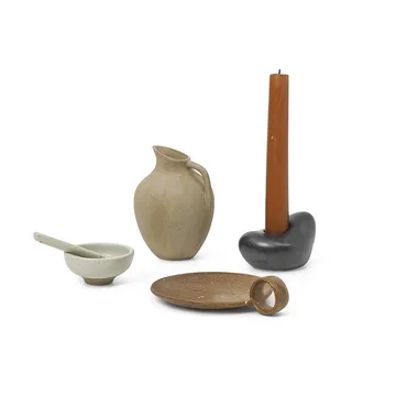 Ceramic adventsgaver 4 deler - Multi - Ferm Living