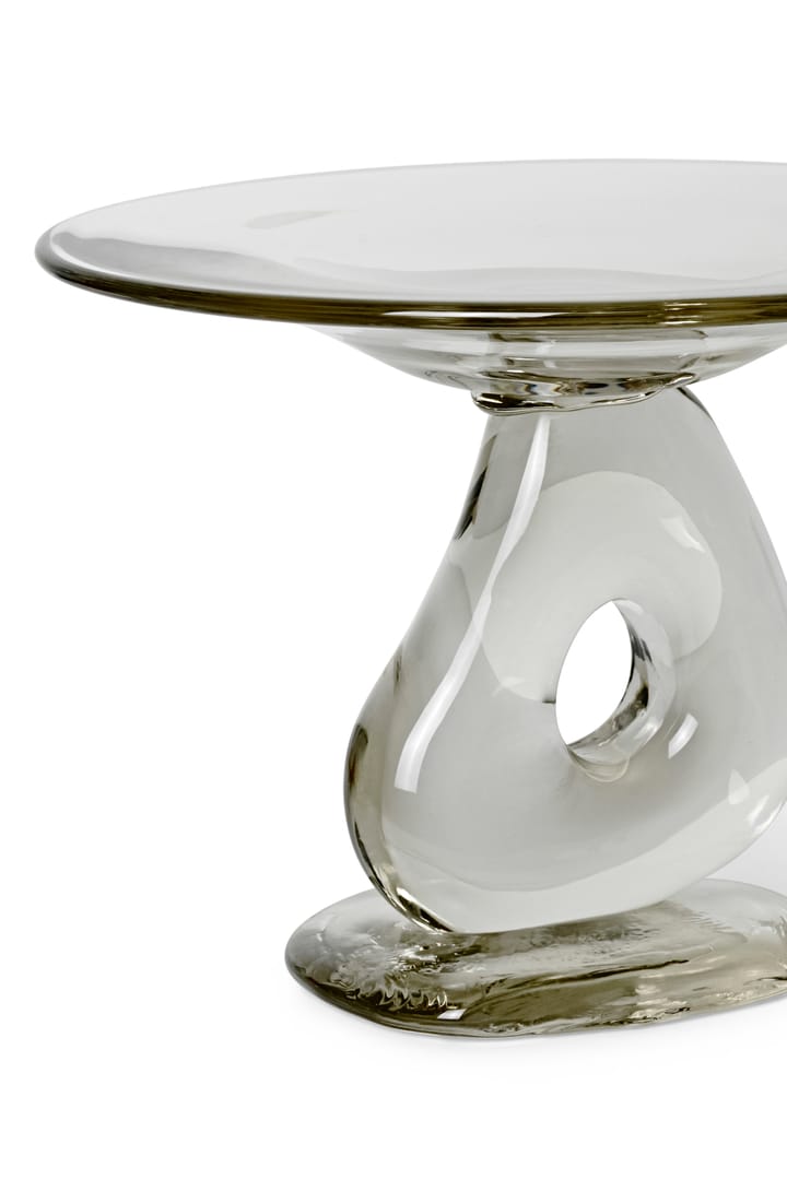Damo glass centerpiece fat, Clear  Ferm Living