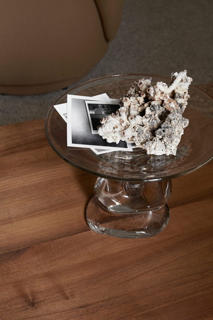 Damo glass centerpiece fat, Clear  Ferm Living