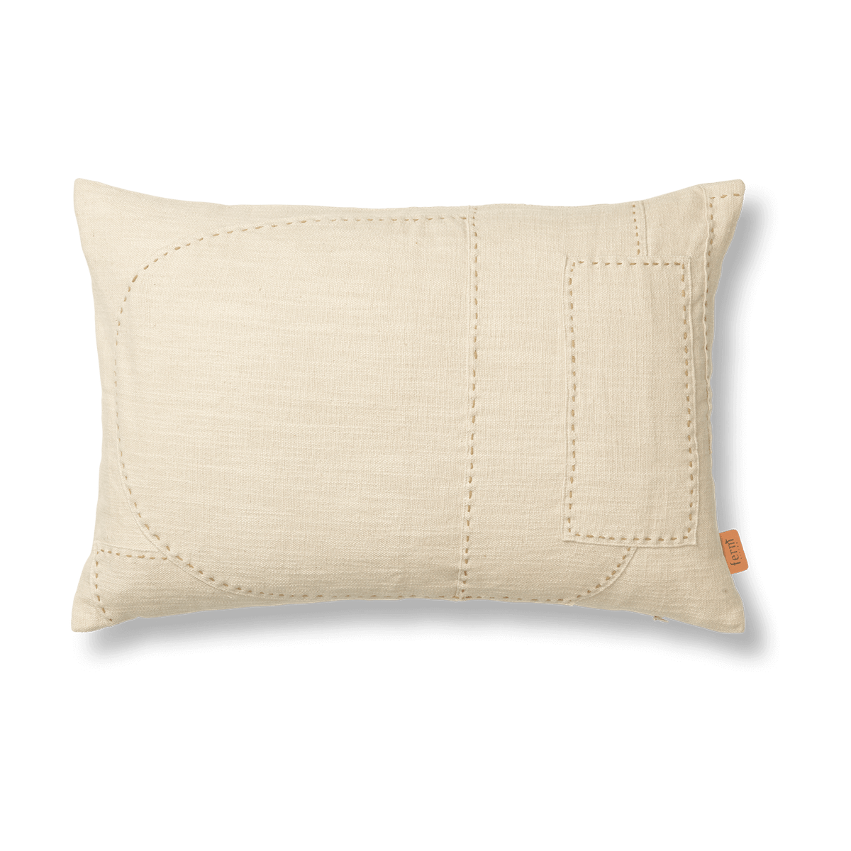 Ferm Living Darn putetrekk 40 x 60 cm Natural