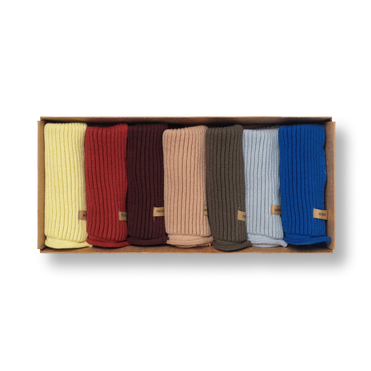 Ferm Living Day klut 7-pakning 26 x 26 cm Multi