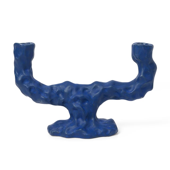 Dito lysestake dobbel, Bright blue Ferm Living