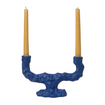 Dito lysestake dobbel - Bright blue - Ferm Living