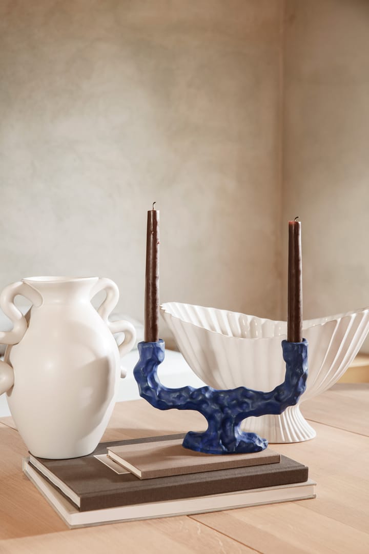 Dito lysestake dobbel, Bright blue Ferm Living