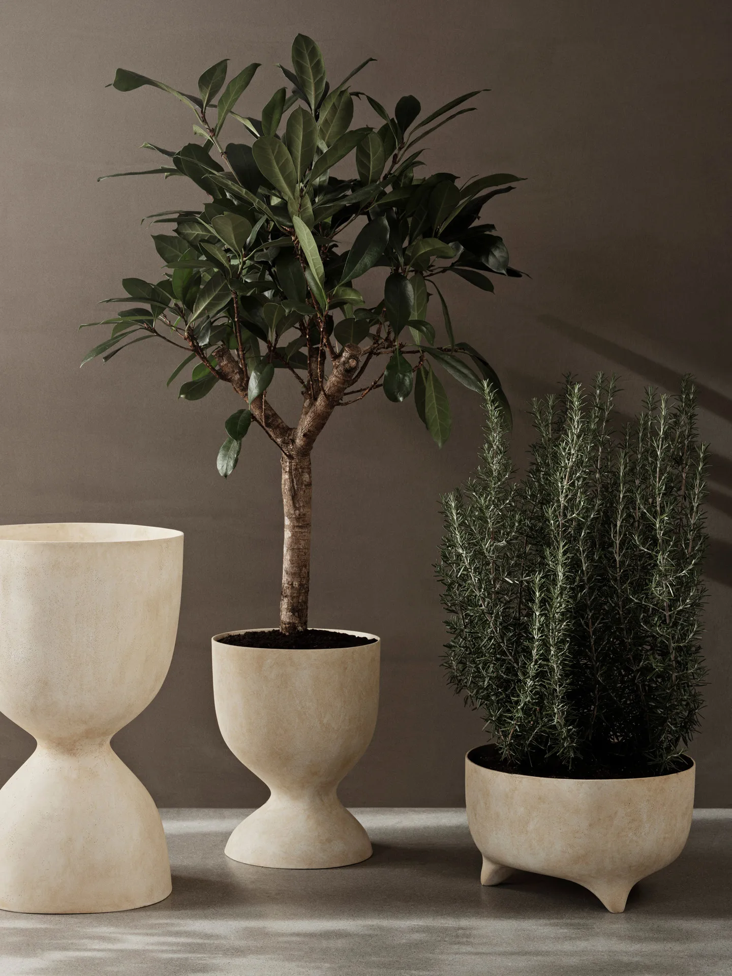 Evoke krukke 70 cm, Warm Sand Ferm Living