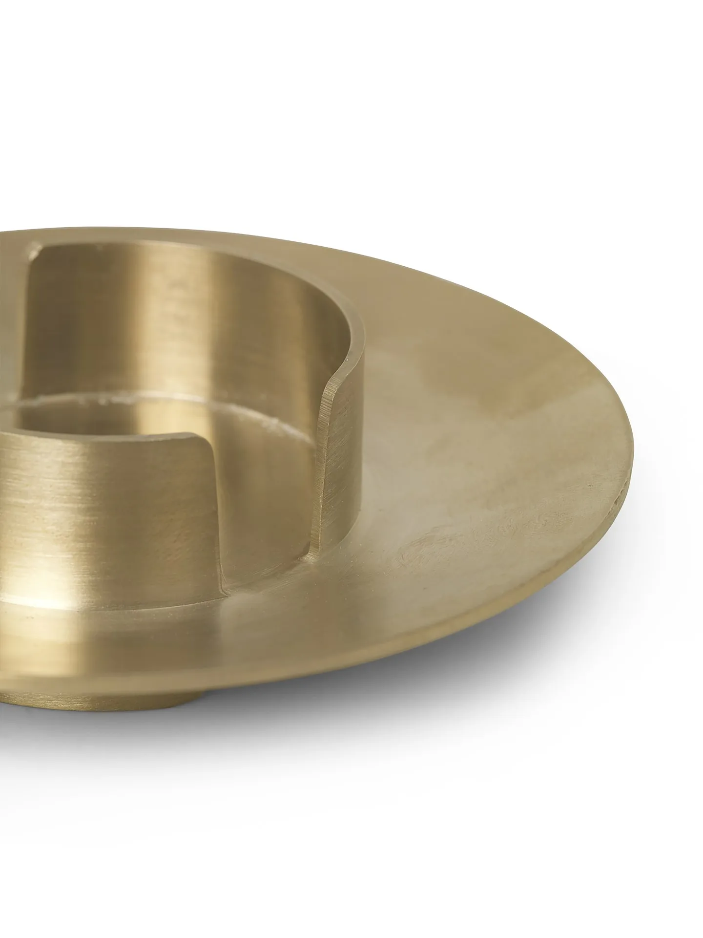 Ferm Living kubbelysholder, brass Ferm Living