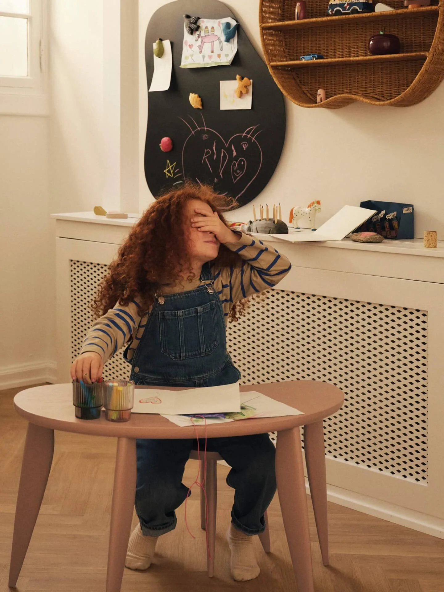 Feve kids skrivebord, Rose Ferm Living