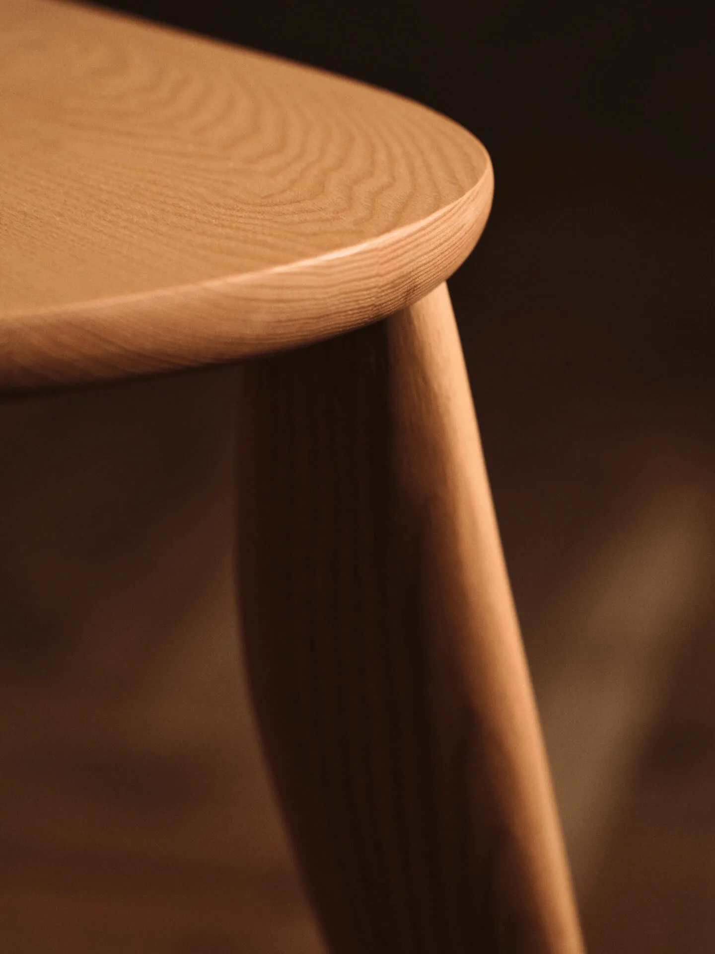 Feve skrivebord 60 x 117 cm, Natural ash Ferm Living
