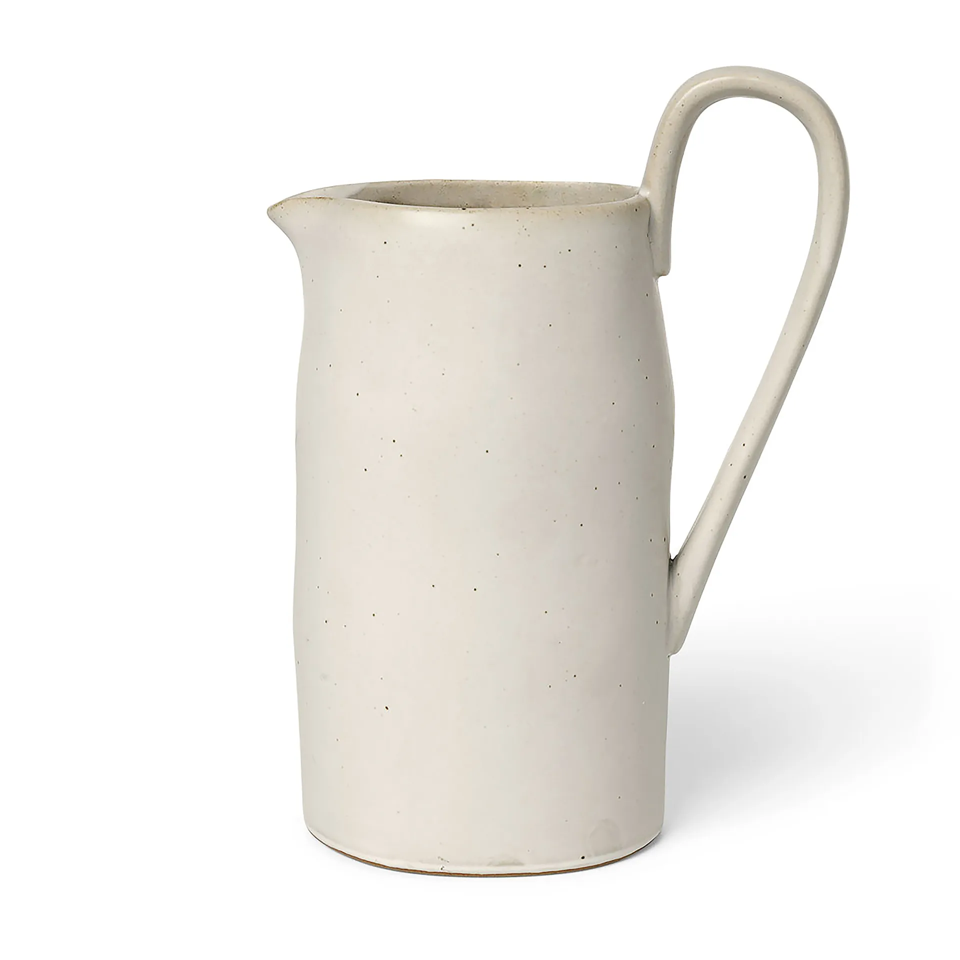 Flow kanne 1 L, Off-white speckle Ferm Living