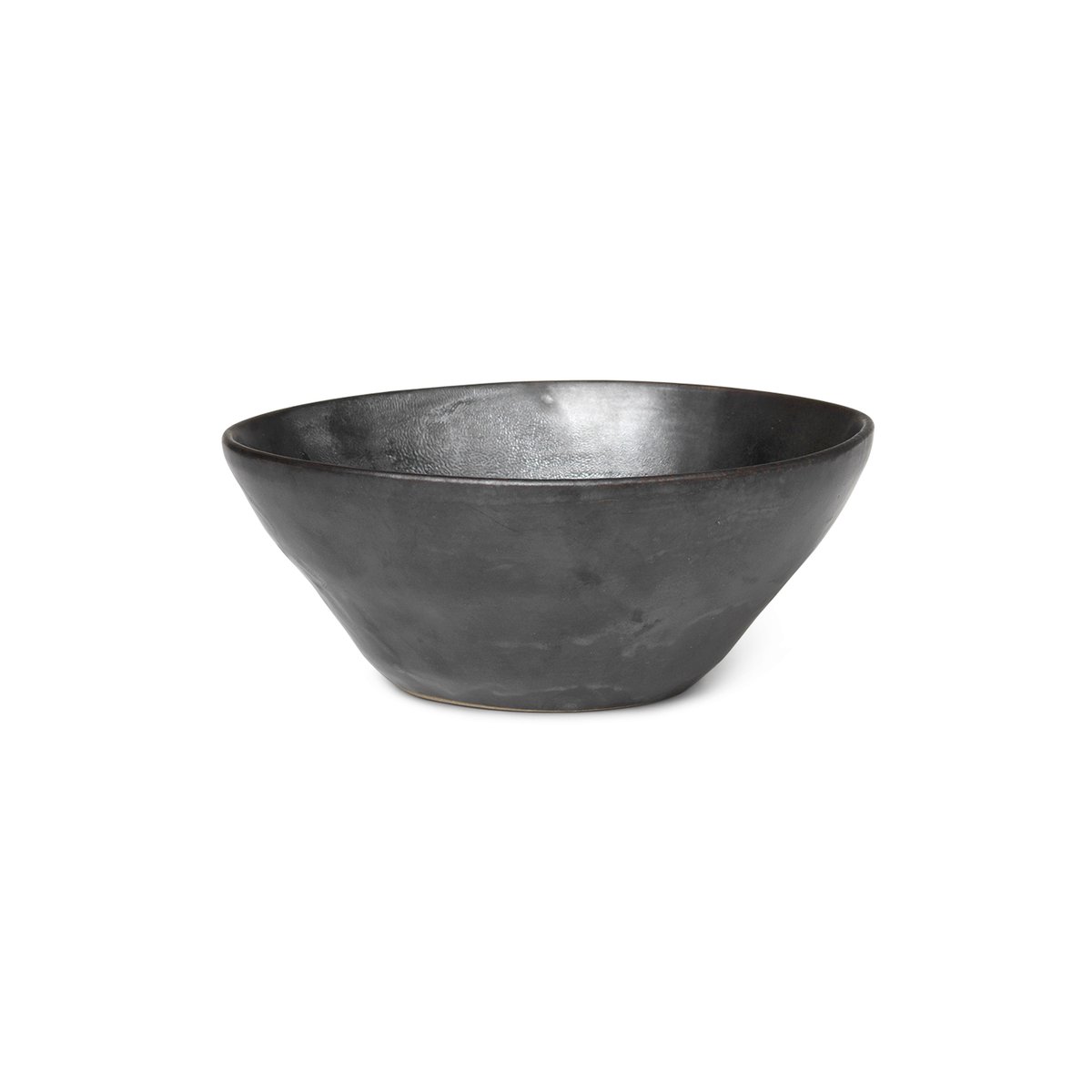 Ferm Living Flow skål 14,5 cm Svart