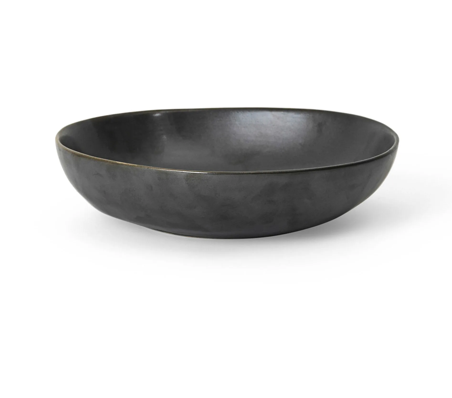Flow skål large Ø 19,5 cm, Black Ferm Living