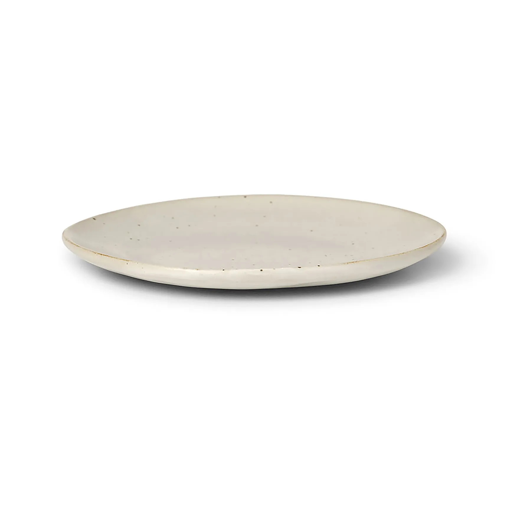 Flow tallerken 15 cm, Off-white speckle Ferm Living
