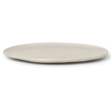 Flow tallerken 27 cm - Off-white speckle - Ferm Living