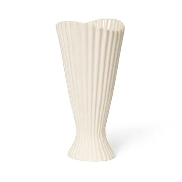 Fountain vase 23 cm - Off white - Ferm Living