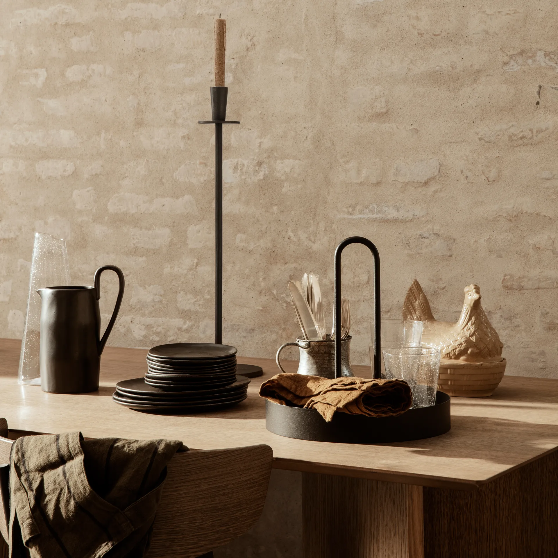 Grib Tray brett, Black Ferm Living