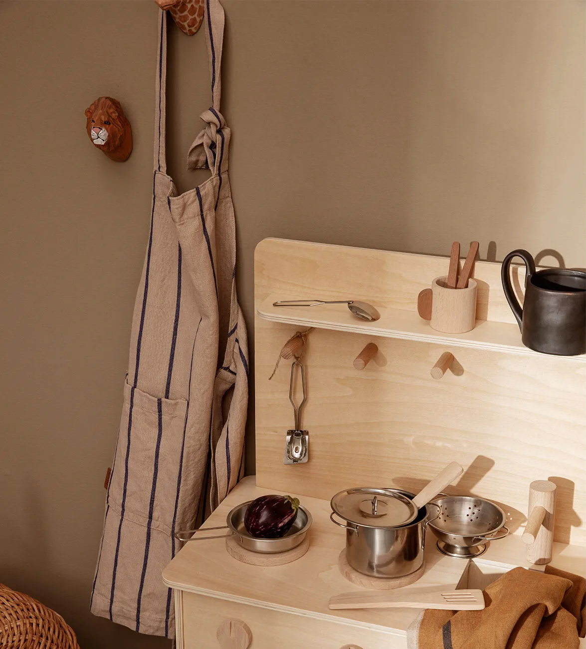 Hale barnforkle, Rosa-lyseblå Ferm Living