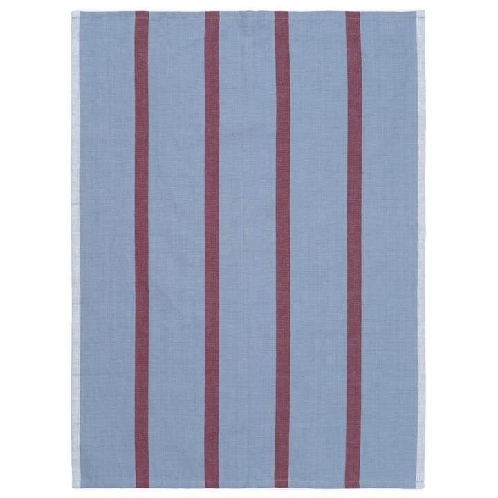 Hale kjøkkenhåndkle 50x70 cm, Faded blue-burgundy ferm LIVING