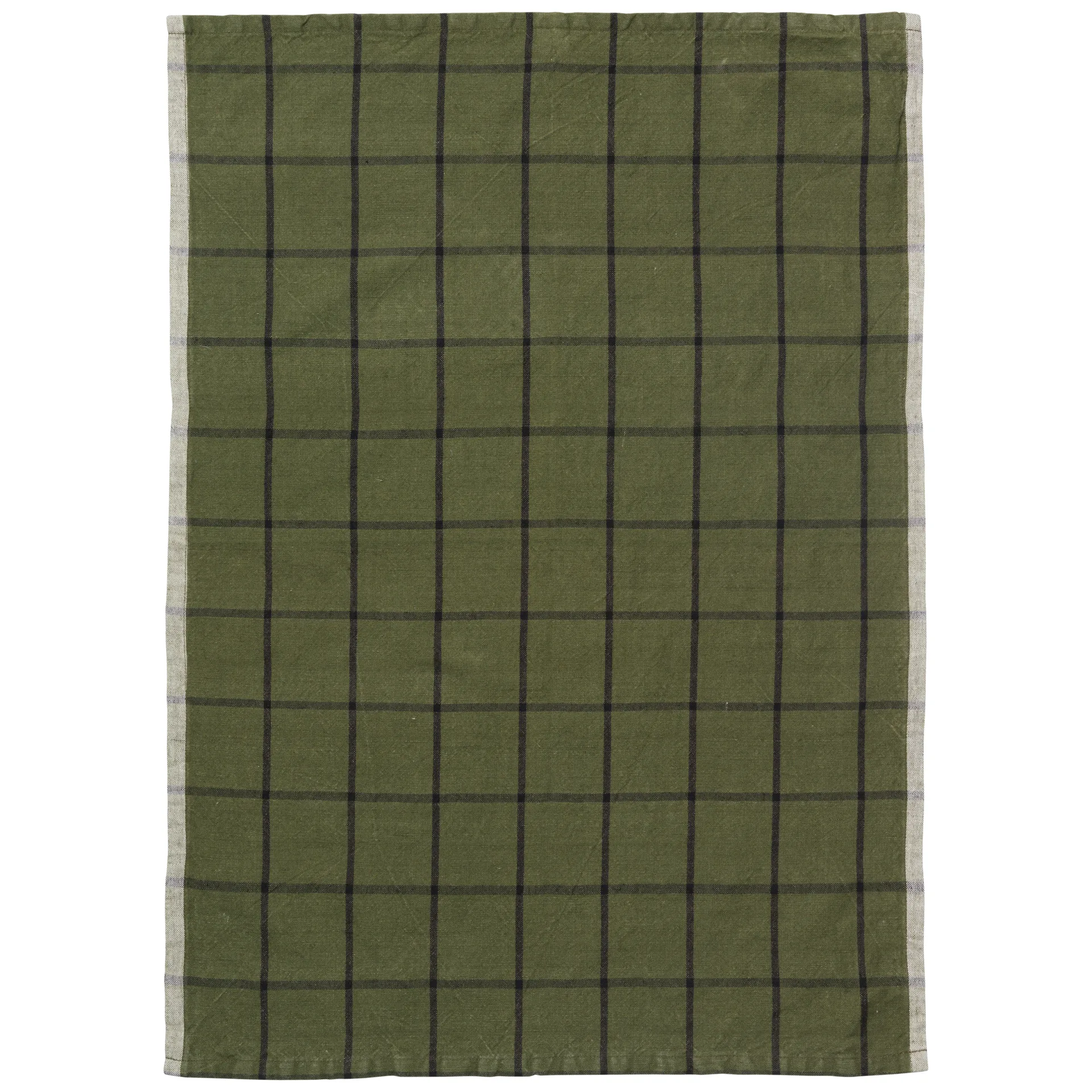 Hale kjøkkenhåndkle 50x70 cm, Green-black Ferm Living