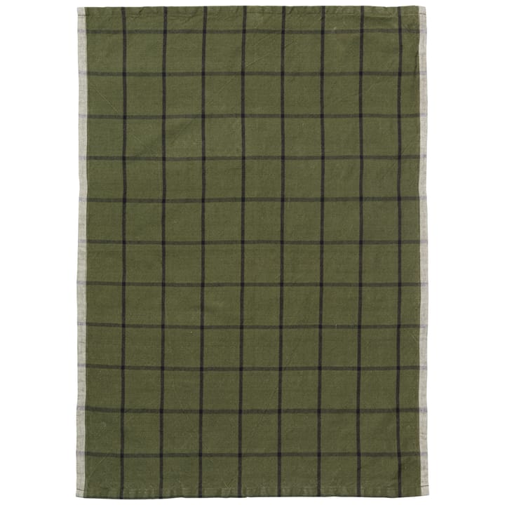 Hale kjøkkenhåndkle 50x70 cm - Green-black - Ferm LIVING