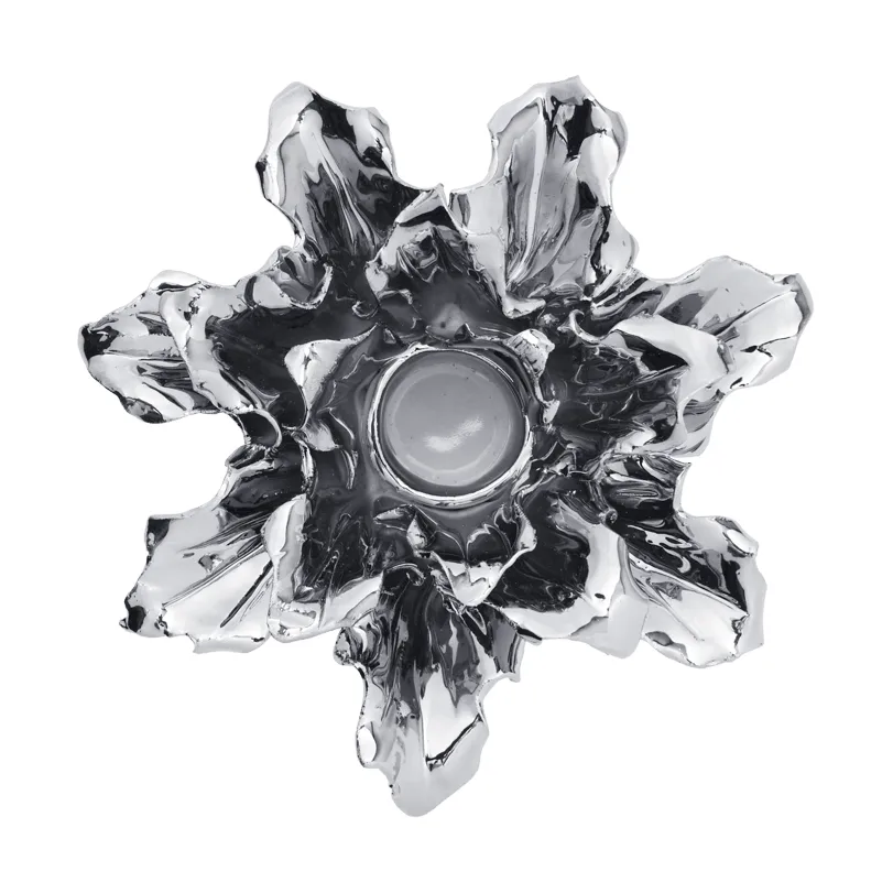 Holly Leaf lysestake, Silver, 7 cm Ferm Living