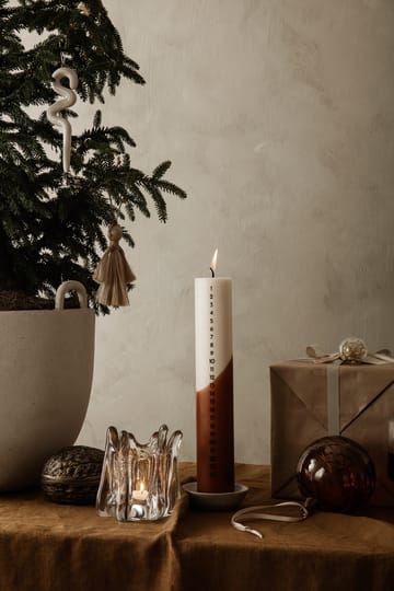 Holo telysestake Ø 10 cm - Clear - Ferm Living