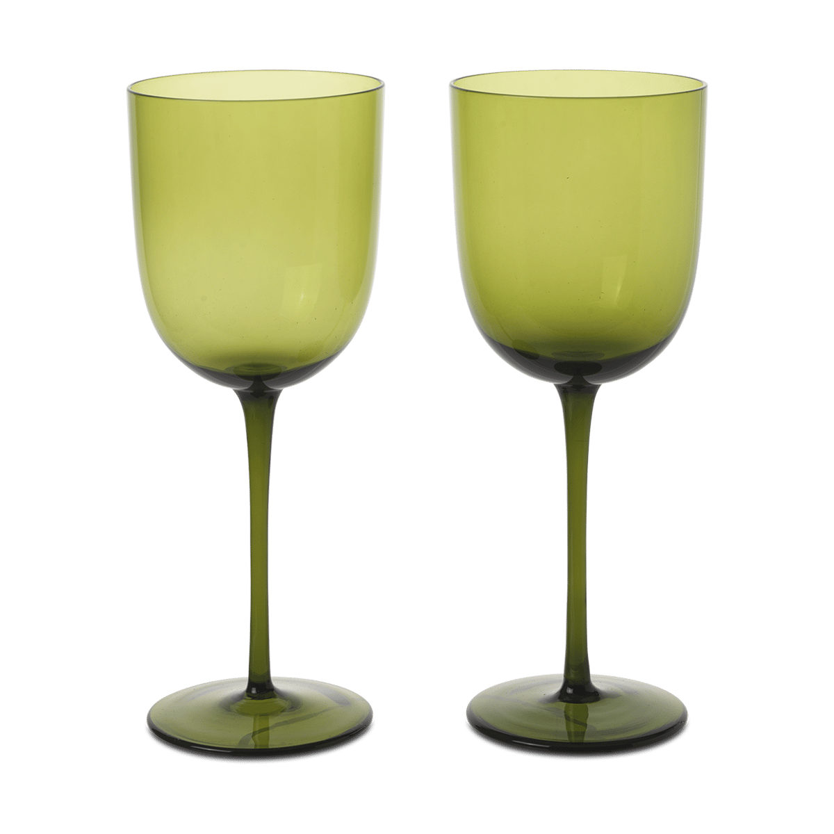 Host hvitvinsglass 30 cl 2-pakning Moss Green