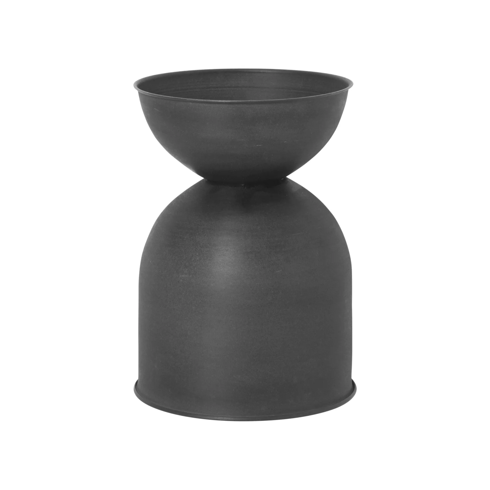 Hourglass krukke liten Ø30 cm, Svart-mørkegrå Ferm Living