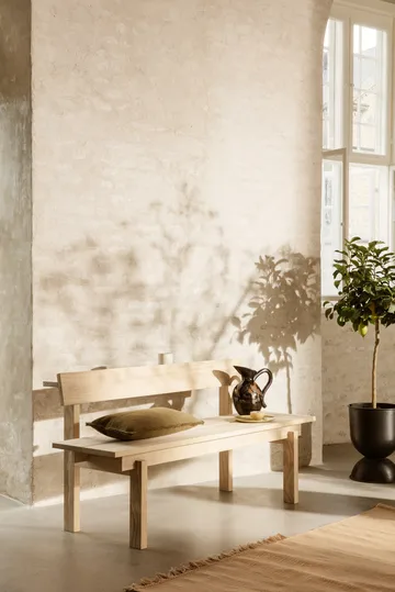 Hourglass krukke liten Ø30 cm - Svart-mørkegrå - Ferm Living