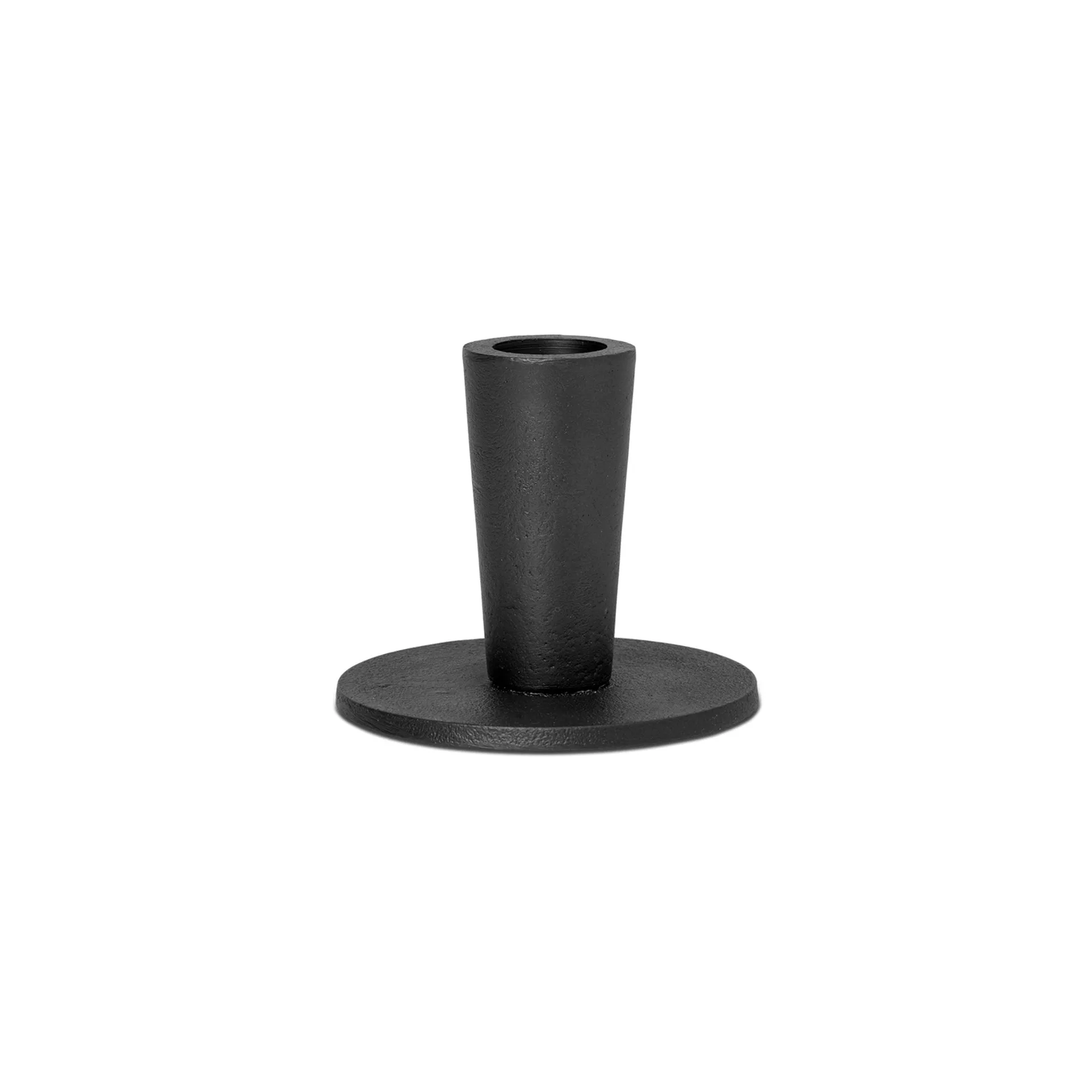 Hoy lysestake low 6,4 cm, Svart Ferm Living