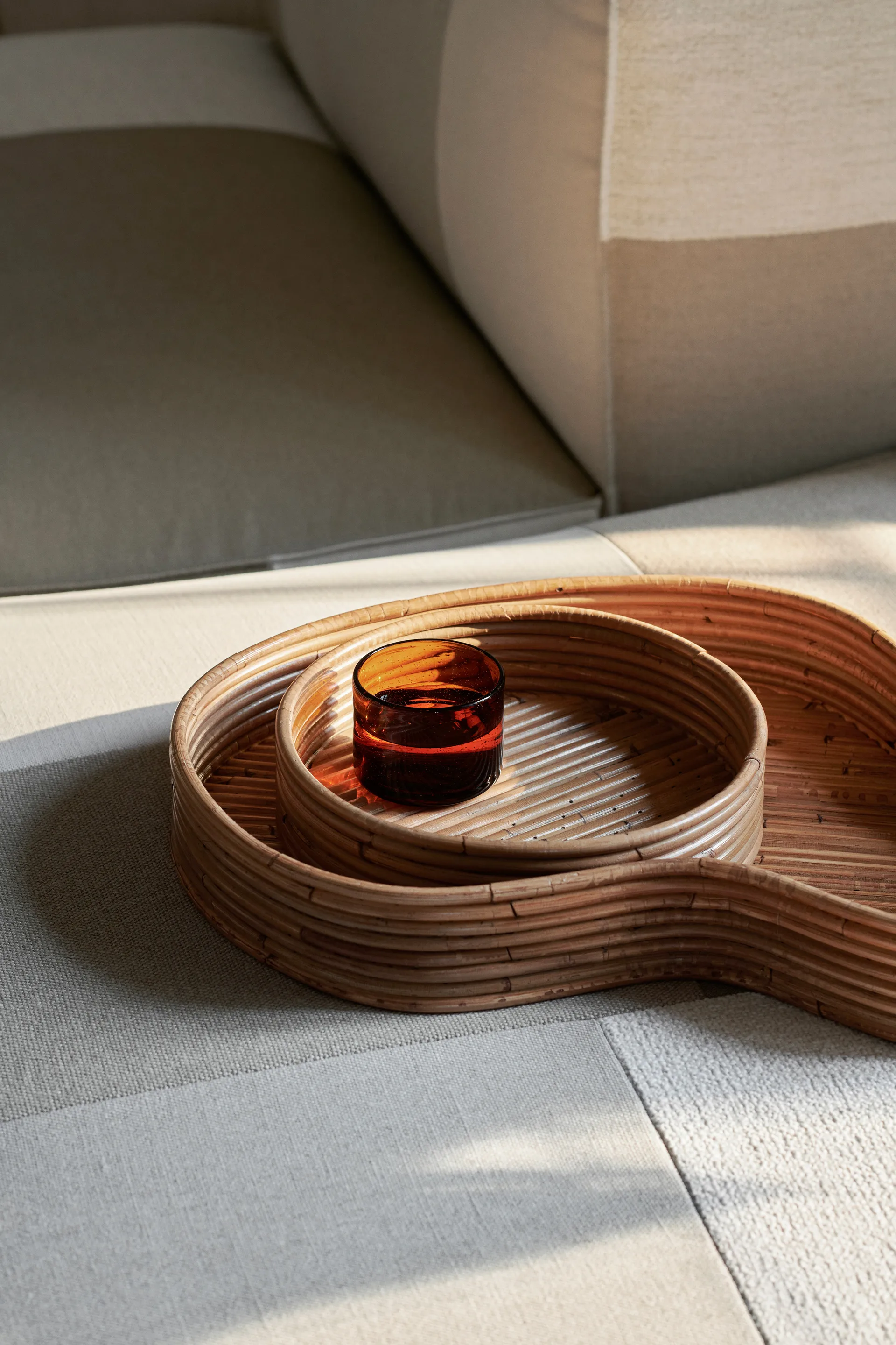 Isola brett 2 deler, Natural Stained Ferm Living