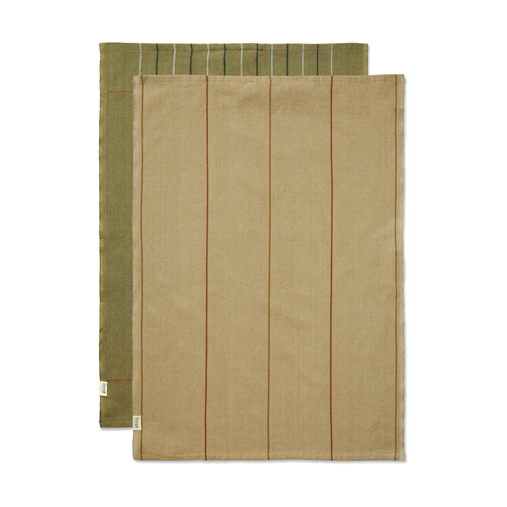 Ito kjøkkenhåndkle 50x70 cm 2-pakning, Seaweed-flax Ferm Living