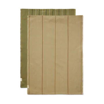 Ito kjøkkenhåndkle 50x70 cm 2-pakning - Seaweed-flax - Ferm Living