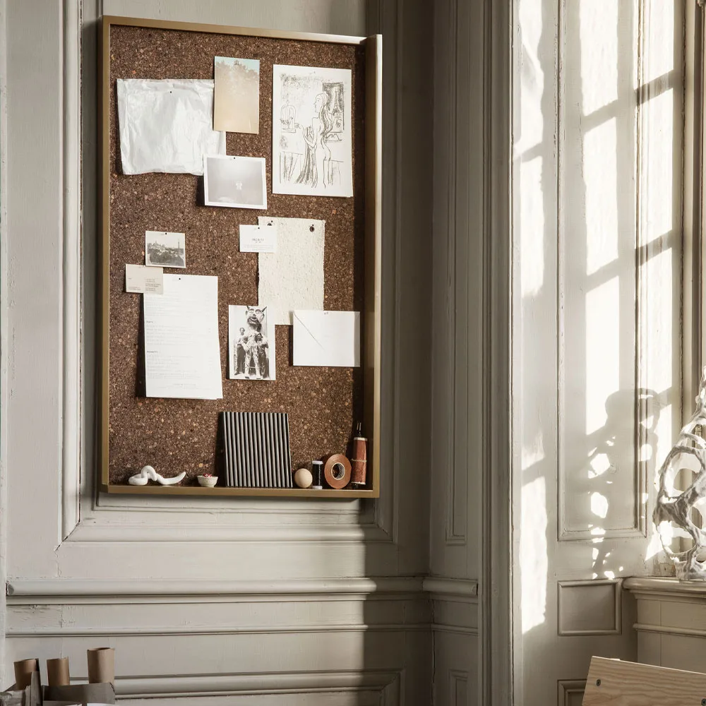 Kant oppslagstavle, cashmere, 96 x 63 cm Ferm Living