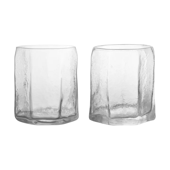 Kiru glass 2-pakning - Clear, 25 cl - Ferm Living