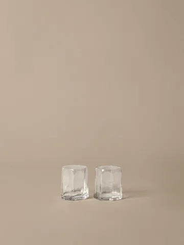 Kiru glass 2-pk - Clear, 25 cl - Ferm Living