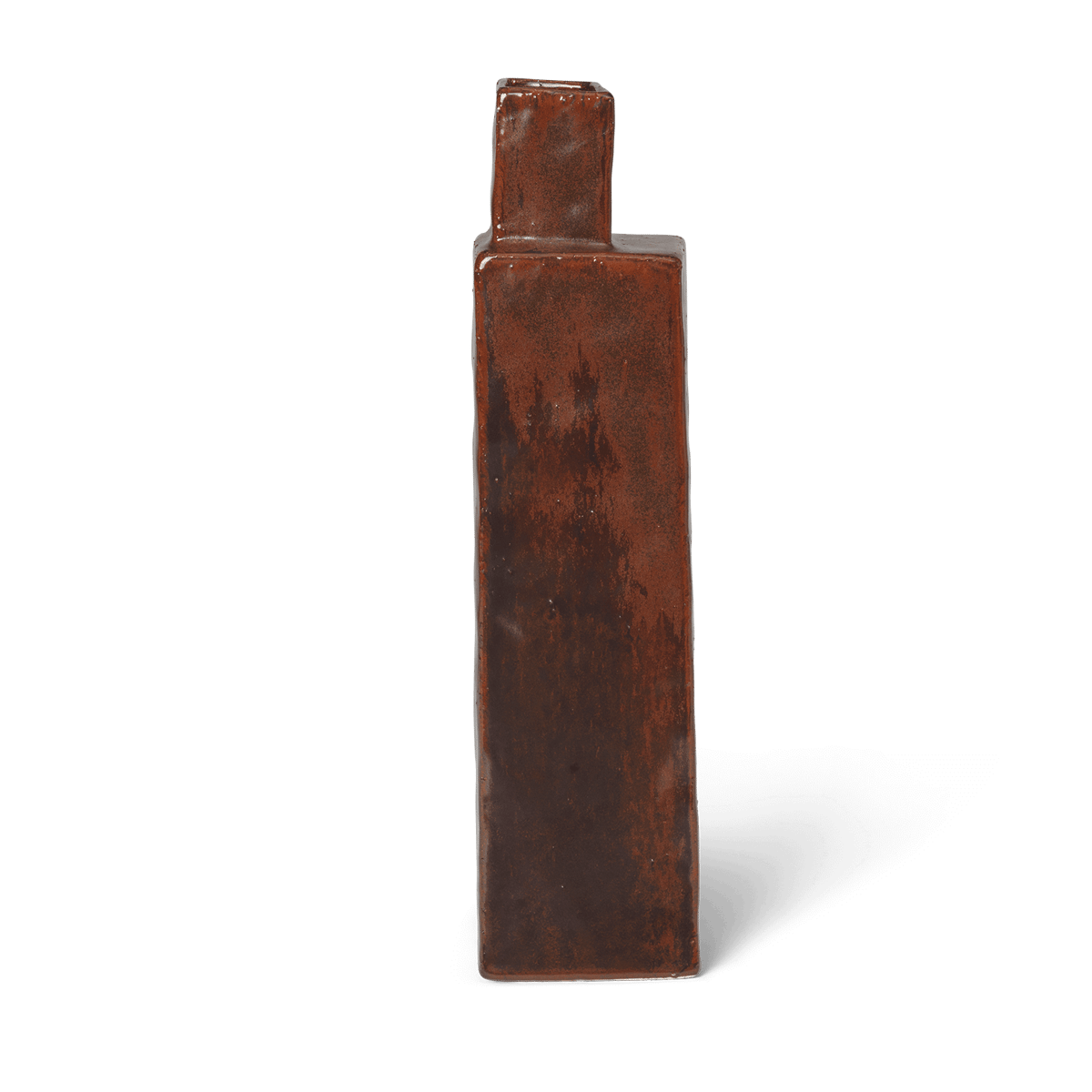 Ferm Living Koa vase H40 Red brown