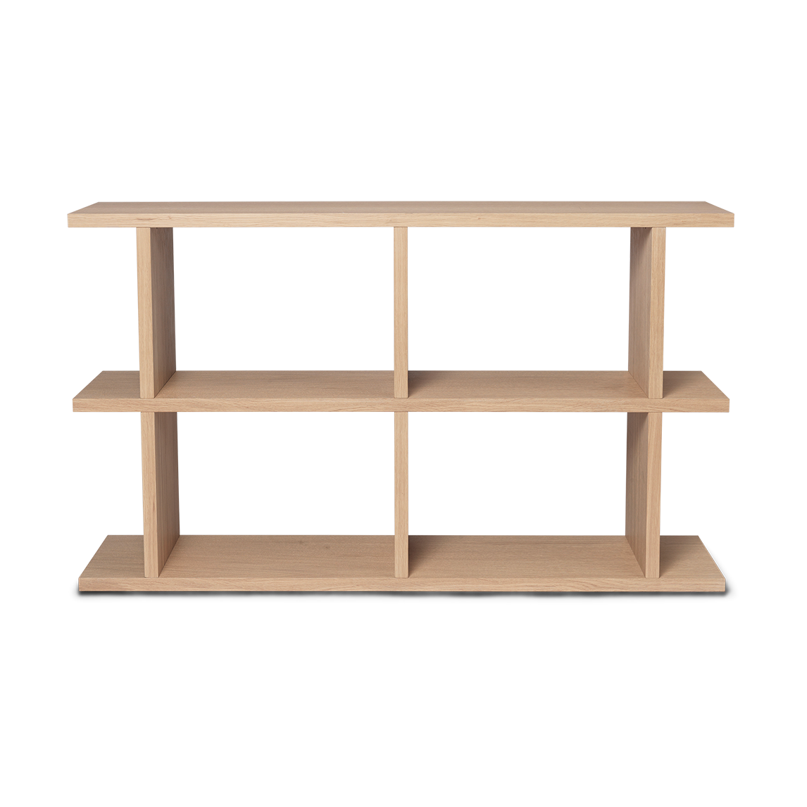 Ferm Living, Kona Bokhylle  2x2 - Naturlig eik