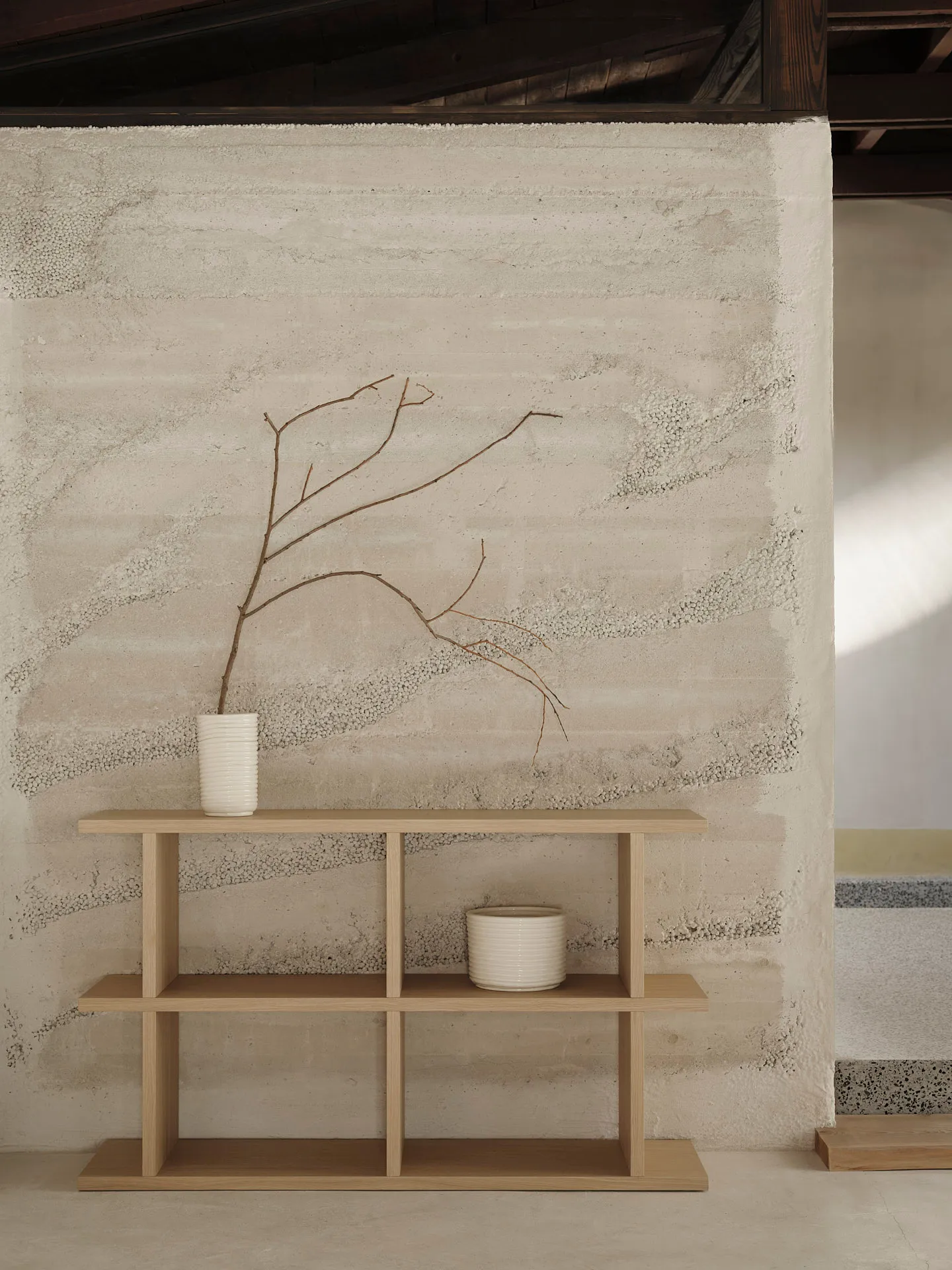 Kona bokhylle 2x2, Natural Ferm Living