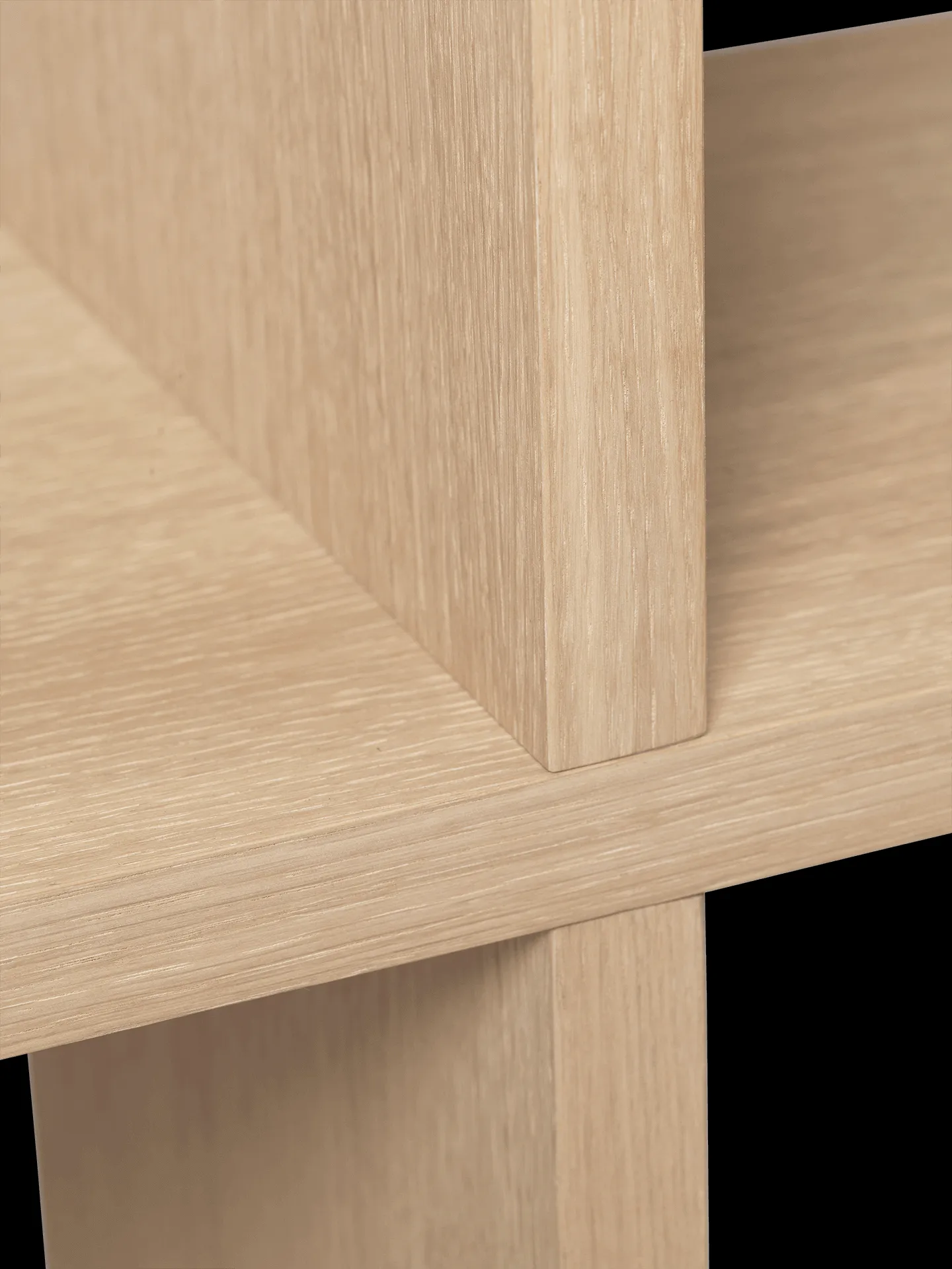 Kona bokhylle 3x2, Natural Ferm Living