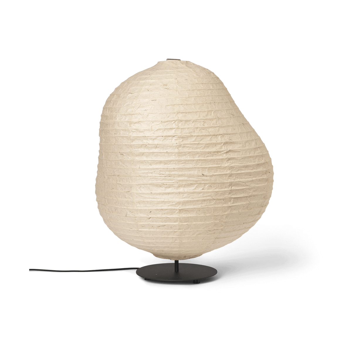 Ferm Living Kurbis gulvlampe low Natural-black