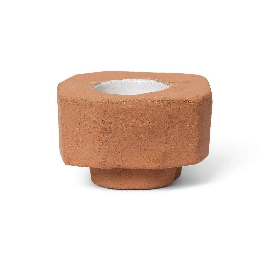 Ferm Living Kurinu lysestake Terracotta